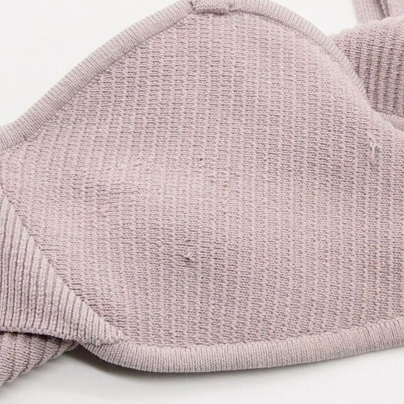 Aritzia Babaton Sculpt Knit Bra Top - Gray Mauve - XXS - Preowned - Picture 8 of 10